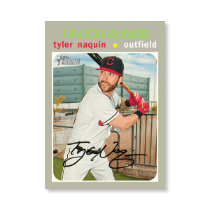 Tyler Naquin 2020 Topps Heritage Baseball Base Cards Poster # to 99- artbble-pos-20thbb-1745-s