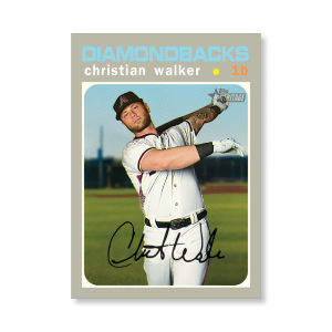 Christian Walker 2020 Topps Heritage Baseball High Numbered Short Print Poster # to 99- artbble-pos-20thbb-1848-s