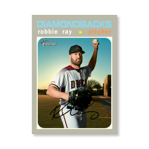 Robbie Ray 2020 Topps Heritage Baseball High Numbered Short Print Poster # to 99- artbble-pos-20thbb-1849-s