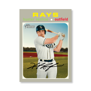 Hunter Renfroe 2020 Topps Heritage Baseball High Numbered Short Print Poster # to 99- artbble-pos-20thbb-1930-s