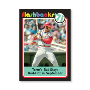 Joe Torre 2020 Topps Heritage Baseball Baseball Flashbacks Poster # to 99- artbble-pos-20thbb-3191-s