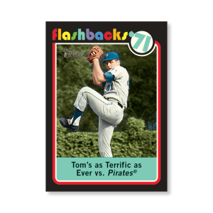 Tom Seaver 2020 Topps Heritage Baseball Baseball Flashbacks Poster # to 99- artbble-pos-20thbb-3193-s