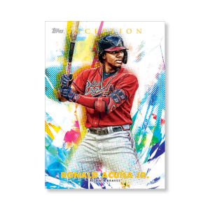 Ronald Acuña Jr. 2020 Topps Inception Base Card Poster # to 99- artbble-pos-20tibb-1001-s