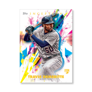 Travis Demeritte 2020 Topps Inception Base Card Poster # to 99- artbble-pos-20tibb-1003-s