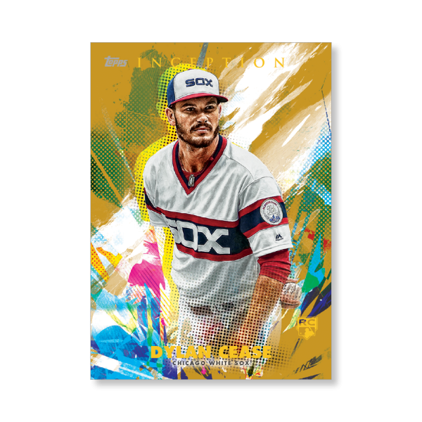 Dylan Cease 2020 Topps Inception Base Card Poster Gold Ed. # to 1- artbble-pos-20tibb-1004-gold-s