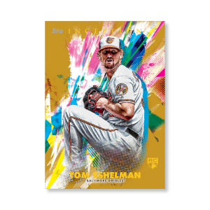 Tom Eshelman 2020 Topps Inception Base Card Poster Gold Ed. # to 1- artbble-pos-20tibb-1006-gold-s