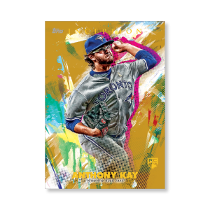 Anthony Kay 2020 Topps Inception Base Card Poster Gold Ed. # to 1- artbble-pos-20tibb-1017-gold-s