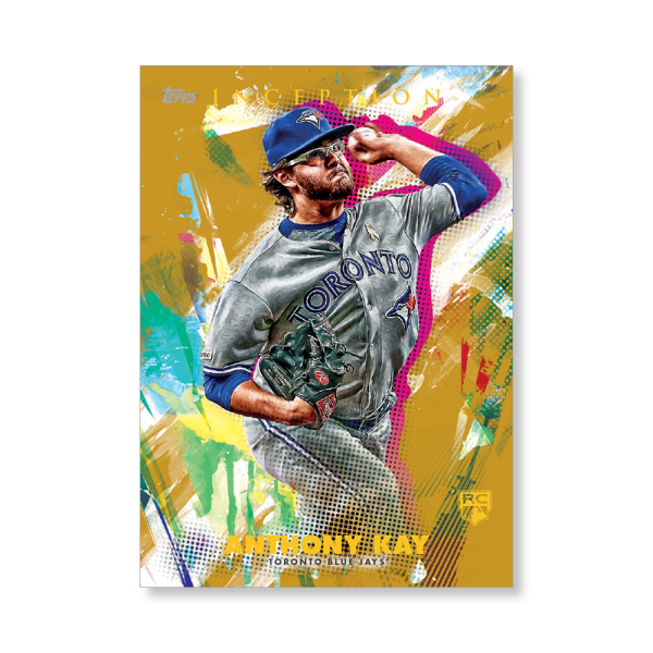 Anthony Kay 2020 Topps Inception Base Card Poster Gold Ed. # to 1- artbble-pos-20tibb-1017-gold-s
