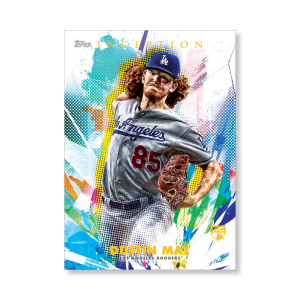 Dustin May 2020 Topps Inception Base Card Poster # to 99- artbble-pos-20tibb-1031-s