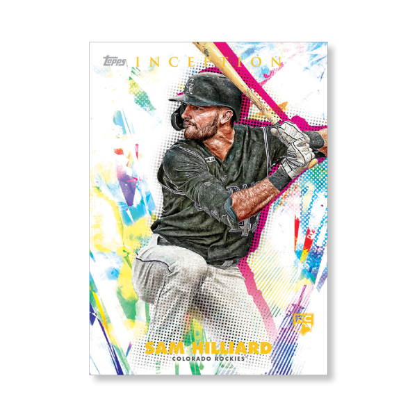 Sam Hilliard 2020 Topps Inception Base Card Poster # to 99- artbble-pos-20tibb-1032-s