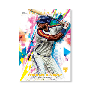 Yordan Alvarez 2020 Topps Inception Base Card Poster # to 99- artbble-pos-20tibb-1033-s