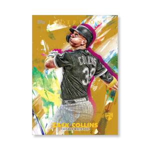 Zack Collins 2020 Topps Inception Base Card Poster Gold Ed. # to 1- artbble-pos-20tibb-1038-gold-s