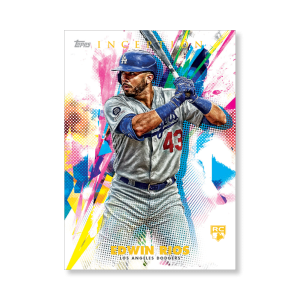 Edwin Rios 2020 Topps Inception Base Card Poster # to 99- artbble-pos-20tibb-1051-s