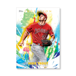 Mike Trout 2020 Topps Inception Base Card Poster # to 99- artbble-pos-20tibb-1052-s