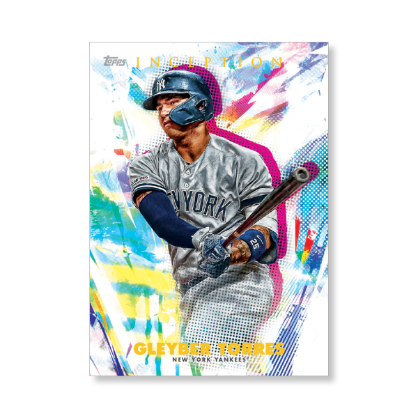Gleyber Torres 2020 Topps Inception Base Card Poster # to 99- artbble-pos-20tibb-1062-s