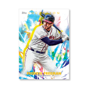 Freddie Freeman 2020 Topps Inception Base Card Poster # to 99- artbble-pos-20tibb-1064-s