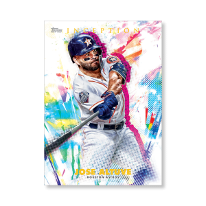Jose Altuve 2020 Topps Inception Base Card Poster # to 99- artbble-pos-20tibb-1065-s