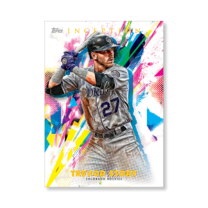 Trevor Story 2020 Topps Inception Base Card Poster # to 99- artbble-pos-20tibb-1066-s