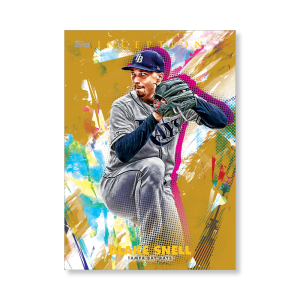 Blake Snell 2020 Topps Inception Base Card Poster Gold Ed. # to 1- artbble-pos-20tibb-1071-gold-s