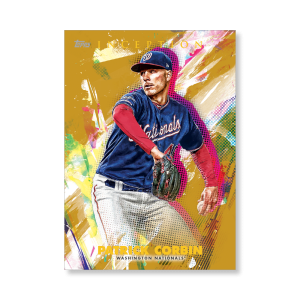 Patrick Corbin 2020 Topps Inception Base Card Poster Gold Ed. # to 1- artbble-pos-20tibb-1092-gold-s