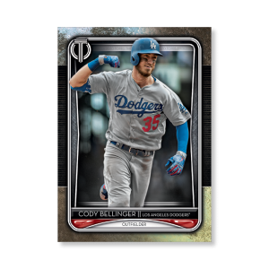 2020 Topps Tribute Baseball Oversized Complete Base Card Set (100 Cards) - # to 49- artbble-16c2s-20ttri-set01
