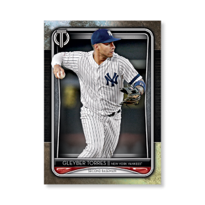 Gleyber Torres 2020 Topps Tribute Poster # to 99- artbble-pos-20ttri-1005-s