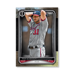 Max Scherzer 2020 Topps Tribute Poster # to 99- artbble-pos-20ttri-1008-s