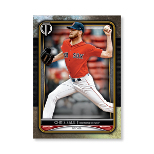 Chris Sale 2020 Topps Tribute Poster Gold Ed. # to 1- artbble-pos-20ttri-1021-gold-s
