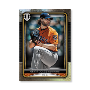 Gerrit Cole 2020 Topps Tribute Poster Gold Ed. # to 1- artbble-pos-20ttri-1026-gold-s