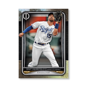 Whit Merrifield 2020 Topps Tribute Poster # to 99- artbble-pos-20ttri-1030-s