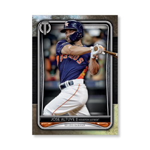 Jose Altuve 2020 Topps Tribute Poster # to 99- artbble-pos-20ttri-1032-s