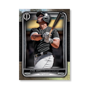 Jose Abreu 2020 Topps Tribute Poster # to 99- artbble-pos-20ttri-1035-s