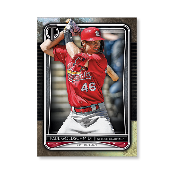 Paul Goldschmidt 2020 Topps Tribute Poster # to 99- artbble-pos-20ttri-1036-s
