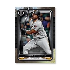 Josh Bell 2020 Topps Tribute Poster # to 99- artbble-pos-20ttri-1038-s