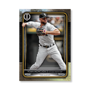Yoan Moncada 2020 Topps Tribute Poster Gold Ed. # to 1- artbble-pos-20ttri-1044-gold-s