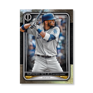 Fernando Tatis Jr. 2020 Topps Tribute Poster # to 99- artbble-pos-20ttri-1050-s