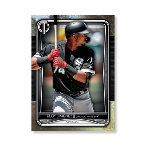 Eloy Jimenez 2020 Topps Tribute Poster # to 99- artbble-pos-20ttri-1051-s
