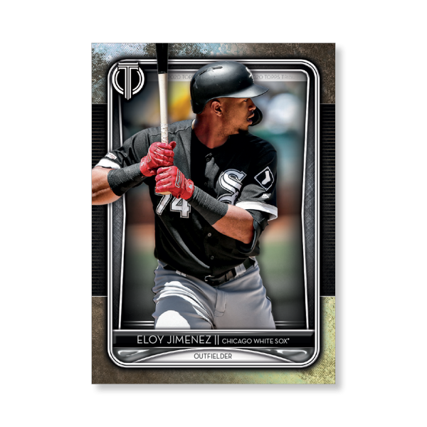 Eloy Jimenez 2020 Topps Tribute Poster # to 99- artbble-pos-20ttri-1051-s