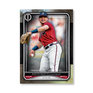 Austin Riley 2020 Topps Tribute Poster # to 99- artbble-pos-20ttri-1053-s
