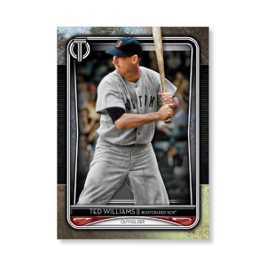 Ted Williams 2020 Topps Tribute Poster # to 99- artbble-pos-20ttri-1065-s