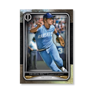 George Brett 2020 Topps Tribute Poster # to 99- artbble-pos-20ttri-1069-s