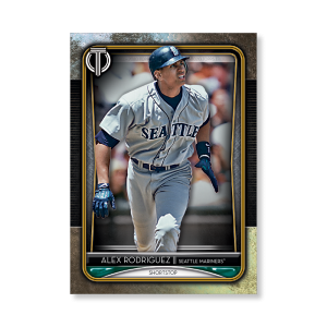 Alex Rodriguez 2020 Topps Tribute Poster Gold Ed. # to 1- artbble-pos-20ttri-1071-gold-s