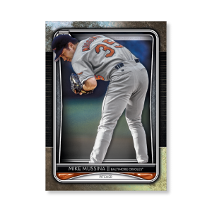 Mike Mussina 2020 Topps Tribute Poster # to 99- artbble-pos-20ttri-1084-s