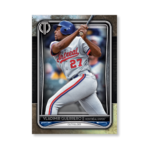 Vladimir Guerrero 2020 Topps Tribute Poster # to 99- artbble-pos-20ttri-1089-s