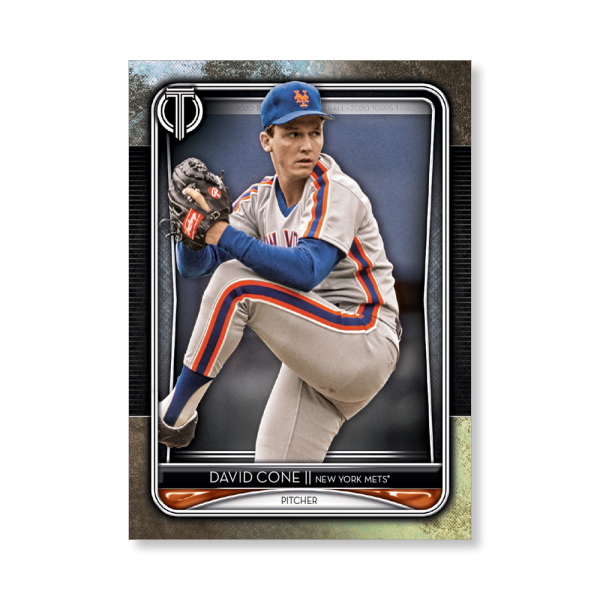 David Cone 2020 Topps Tribute Poster # to 99- artbble-pos-20ttri-1091-s