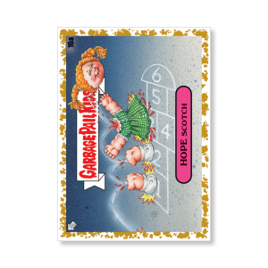 HOPE SCOTCH 2020 GPK Series 1 Base Poster Gold Ed. # to 1- artgpk-pos-20gpk1-1012-gold-s
