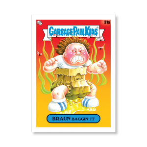 BRAUN BAGGIN' IT 2020 GPK Series 1 Base Poster # to 99- artgpk-pos-20gpk1-1028-s