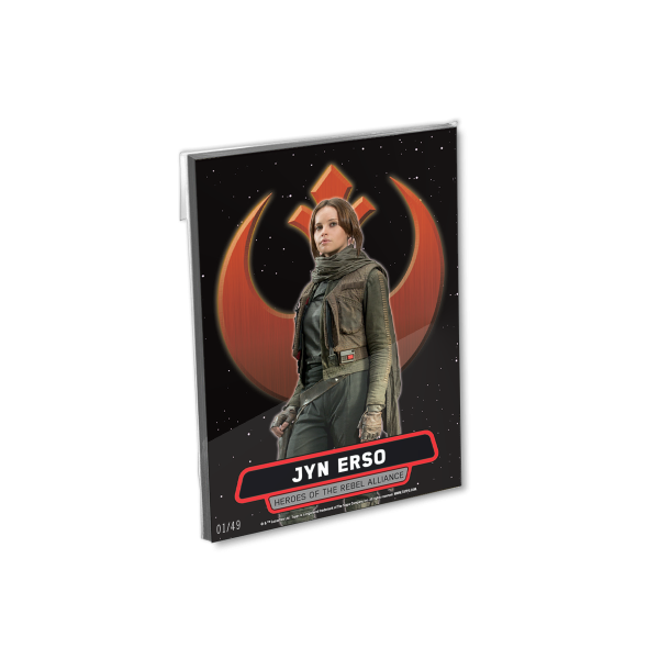 2017 Topps Star Wars Rogue One Series 2 5x7 Heroes of the Resistance Set (10 Cards) - # to 49- artswle-16c2s-17swr2-set02