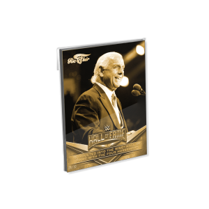 2018 Topps WWE Heritage Oversized Complete Hall Of Fame Tribute Part 3 Set - #'d to 10- artwwele-16c2s-18wweh-gold-set03