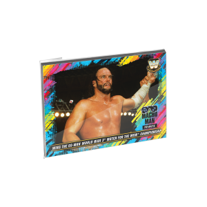2018 Topps WWE Heritage Oversized Complete Randy Savage Tribute Part 3 Set - #'d to 49- artwwele-16c2s-18wweh-set04